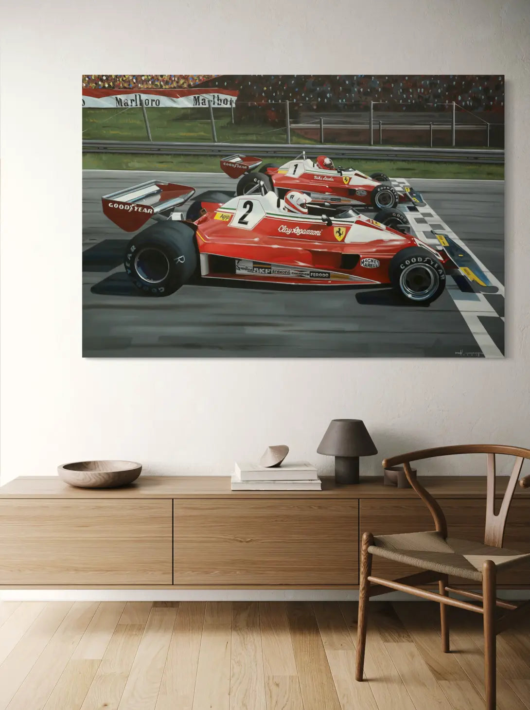 LAUDA Y REGAZZONI, 1976