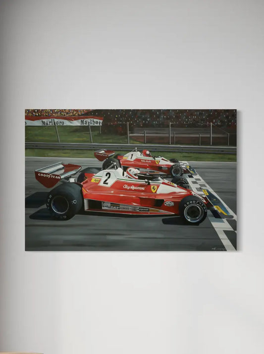 LAUDA Y REGAZZONI, 1976