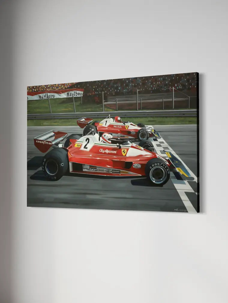 LAUDA Y REGAZZONI, 1976