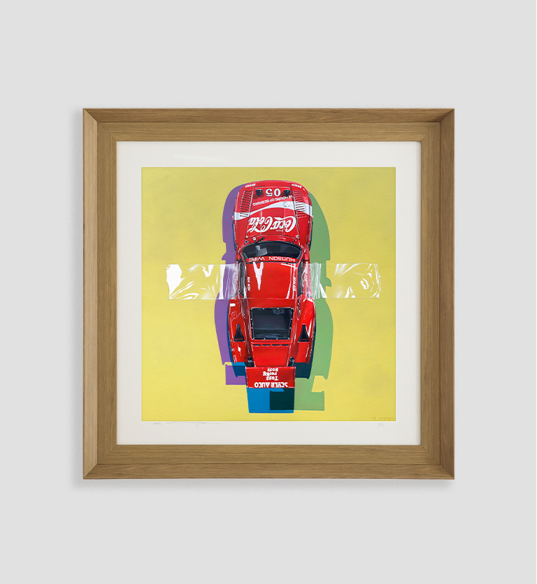 Coca-Cola Porsche 935 Art Print | Manu Campa