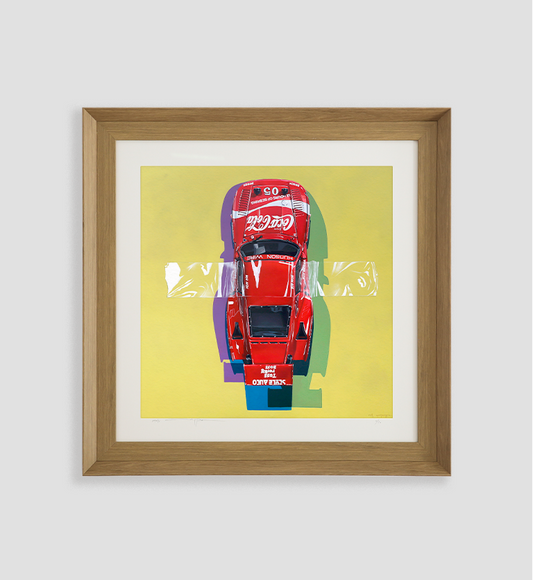 Coca-Cola Porsche 935 Art Print | Manu Campa